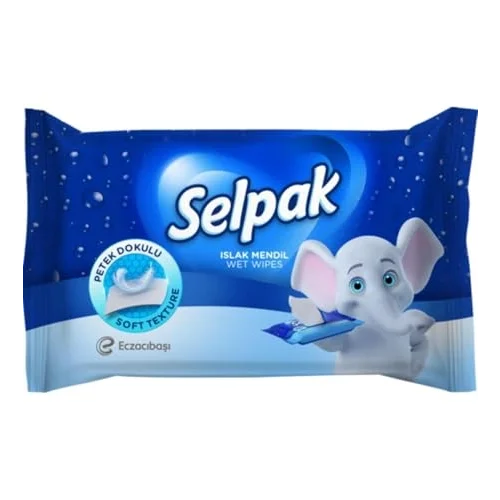 Klasik Islak Cep Mendili 3lü