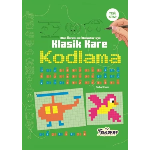 Klasik Kare Kodlama Yeşil Kitap