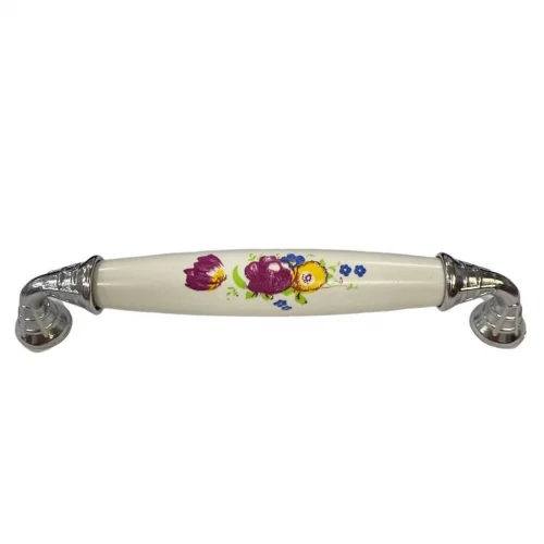 Mey İthalat® Klasik Silindir Kulp Krom 128 mm