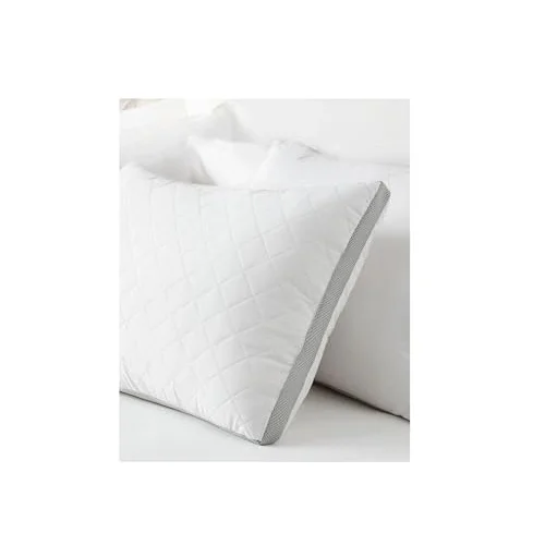 Klimalı Yastık - Beyaz/Açık Gri - 50x70 cm