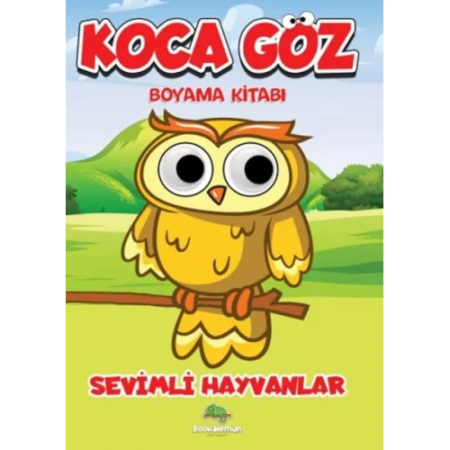 Koca Göz Boyama –Sevimli Hayvanlar