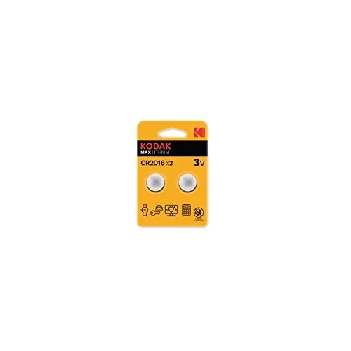 Kodak 2 Adet Ultra Lityum CR2016 Para Pil