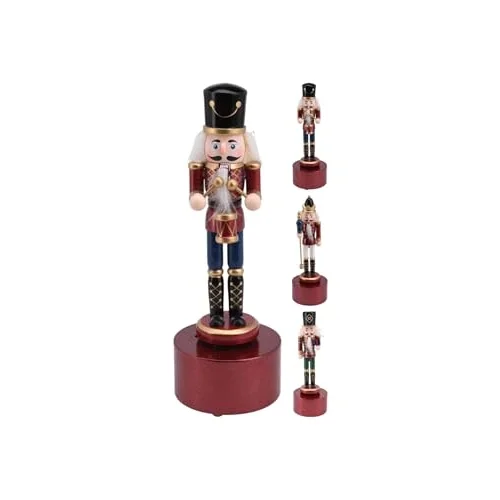 Koopman New Year Nutcracker Müzik Kutusu 22 cm