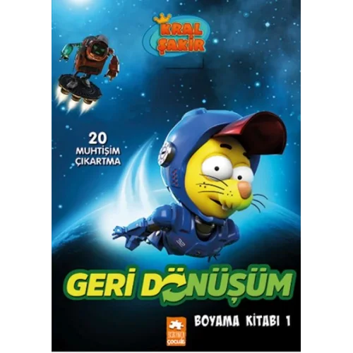 Kral Şakir Geridönüşüm Boyama Kitabı 1