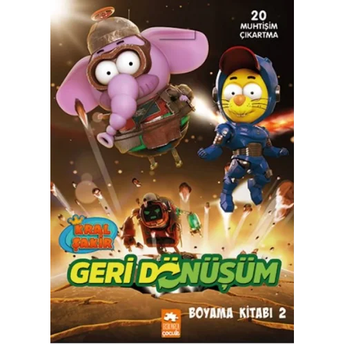 Kral Şakir Geridönüşüm Boyama Kitabı 2