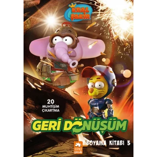 Kral Şakir Geridönüşüm Boyama Kitabı 3