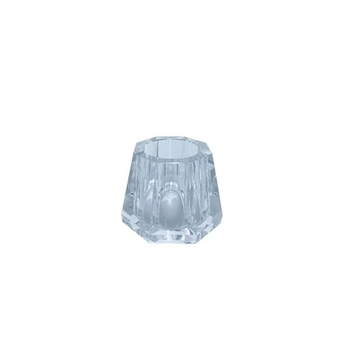 Kristal Diş Fırçalığı Şeffaf Renk 88X120X120 Mm