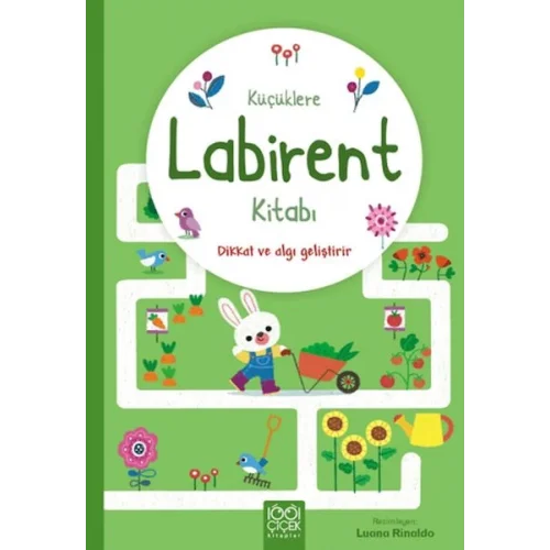 Küçüklere Labirent Kitabı - Dikkat ve Algı Geliştirir