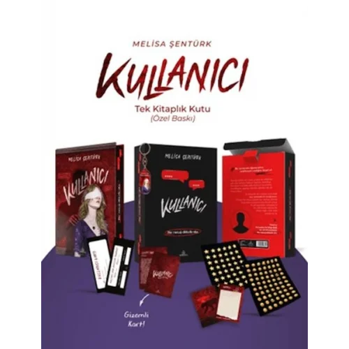 Kullanıcı – Tek Kitaplık Yan Boyamalı Kutu