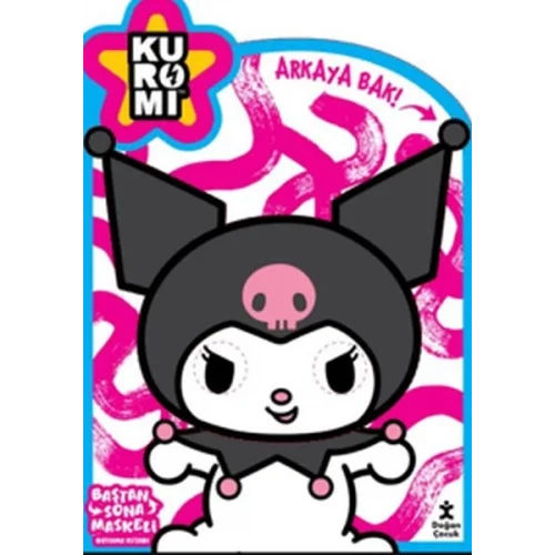 Kuromi - Baştan Sona Maskeli Boyama Kitabı