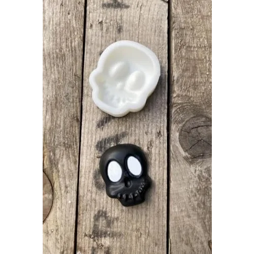 Kuru Kafa Tekli Mum Kalıbı (Silikon)