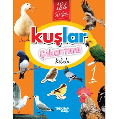 Kuşlar Çıkartma Kitabı - 1