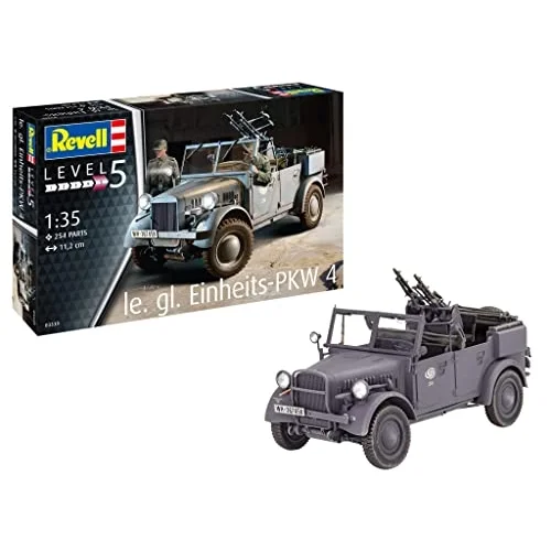 le. gl. Einheits-PKW 4 Model Kit Askeri Araç
