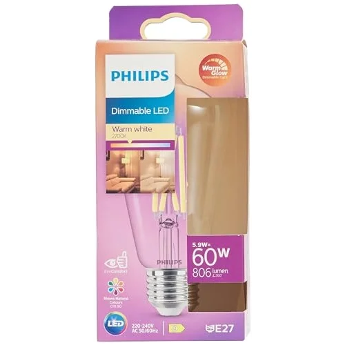 LED Classic 60W ST64 E27 Kısılabilir Filament Ampul WGD90