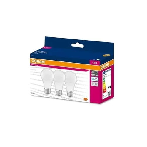 Led Value 10w Beyaz Işık E-27 Ampul 1055 Lm 3 Lü Paket