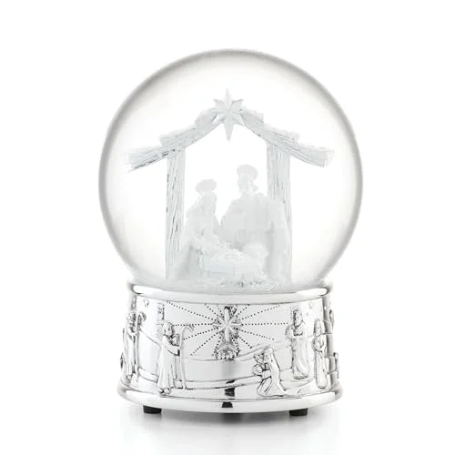 Lenox Reed and Barton Nativity Müzikal Kar Küresi, 1,4 kg, Çoklu