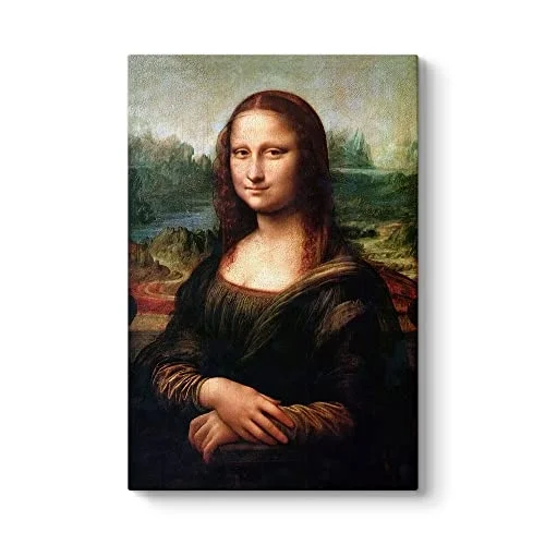 Leonardo da Vinci - Mona Lisa Tablosu 60 x 90