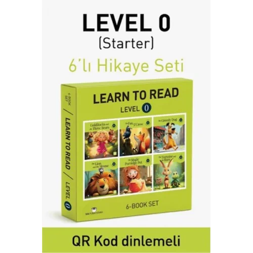 Level 0 Starter İngilizce Hikaye Seti (6 Kitap)