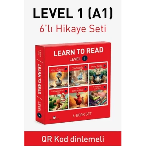 Level 1 İngilizce Hikaye Seti (6 Kitap)