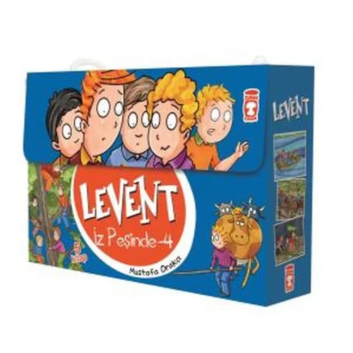Levent İz Peşinde - 04 Set (5 Kitap Takım)