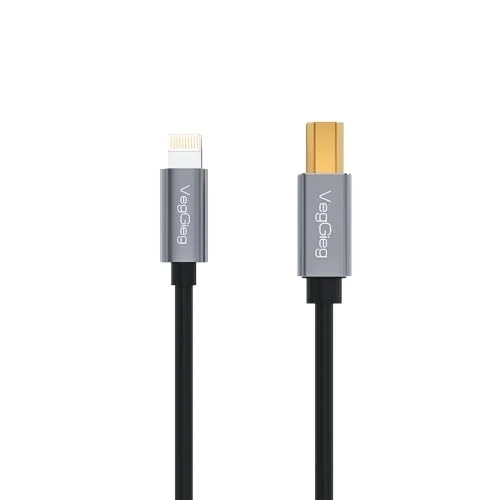 Lightning to MIDI USB-B iPhone iPad Uyumlu Müzik Enstrüman Kablosu