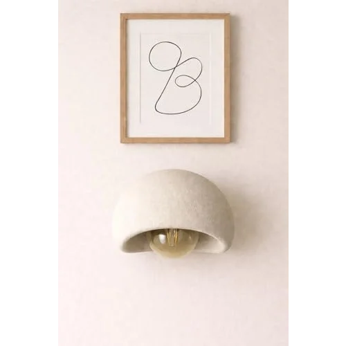 Limon 3D Desing Aplik Rustik E27 Modern Avize Bohem Beton Görünüm (E27 Ampul Dahildir.) BTN-APLK-1-BJ