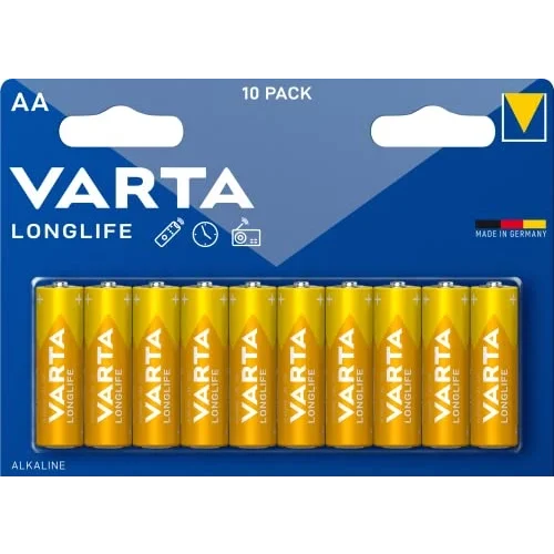 Longlife AA Alkalin kalem pil 10lu paket
