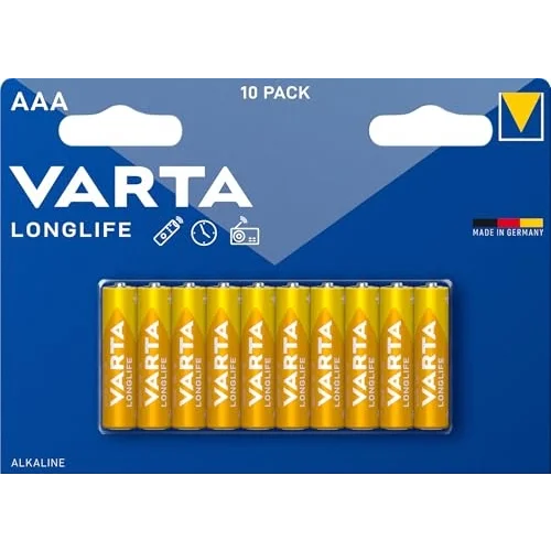 Longlife AAA Alkalin kalem pil 10lu paket