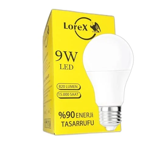 LR-LA09 9W Led Ampul, Led Tasarruflu Ampul