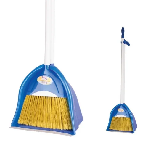 Mey İthalat® Luna Faraşlı Süpürge Kanguru Saplı Büyük Boy