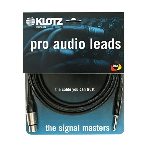 M1 MY206 TS x Female XLR Uçlu Mikrofon Kablosu Siyah 3m