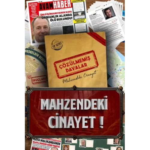 Mahzendeki Cinayet - Dedektif Oyunu