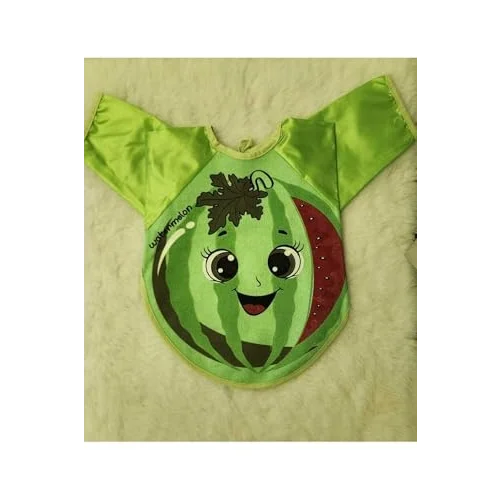 Mama Önlüğü - Karpuz Desenli Kollu