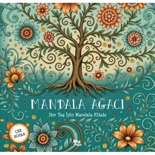 Mandala Ağacı – Her Yaş İçin Mandala - Çek Kopar
