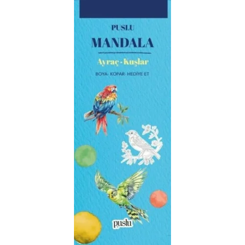 Mandala Ayraç - Kuşlar