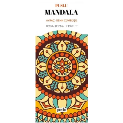 Mandala Ayraç - Renk Cümbüşü