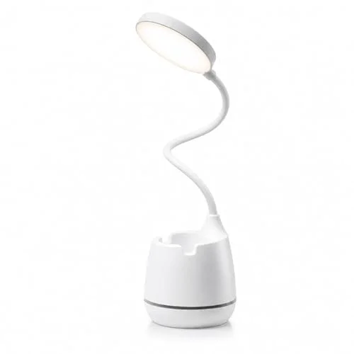 Masa Lambası Şarjlı Dokunmatik 24 LED’li, 3 Renk Modlu Ayarlanabilir Işık, USB Şarjlı, Esnek Gövde, Modern Masa ve Gece Lambası