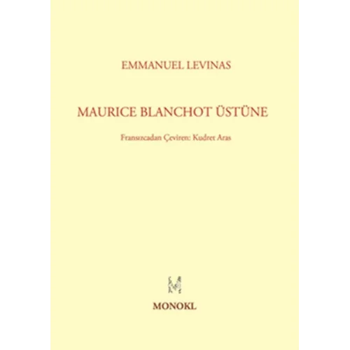 Maurice Blanchot Üstüne