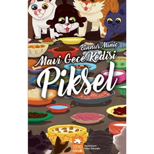 Mavi Gece Kedisi Piksel (Yeni Baskı)