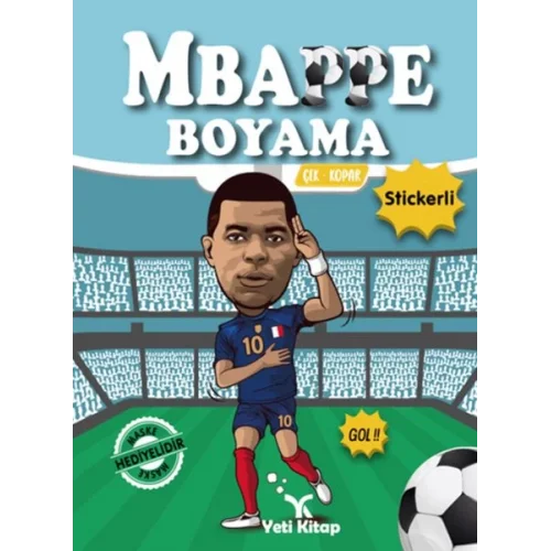 Mbappe Boyama Kitabı