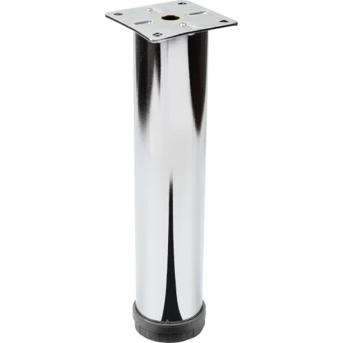 Mey İthalat® Metal Krom Ayak 42 mm Çap 10 cm Yükseklik