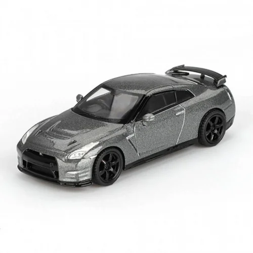 Mey İthalat® 1/64 MODEL ARAÇ GTR Nismo R35 CRS Version Dark Metal