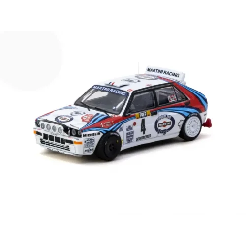 Mey İthalat® 1/64 Model Araç HF Integrale Monte Carlo Rally 1992 #04 Winner Didier Auriol / Bernard Occelli
