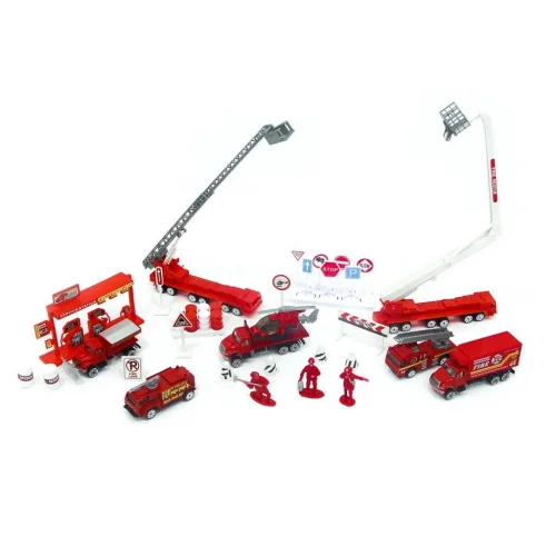Mey İthalat®  1:87 Metal Oyun Seti 40 Parça