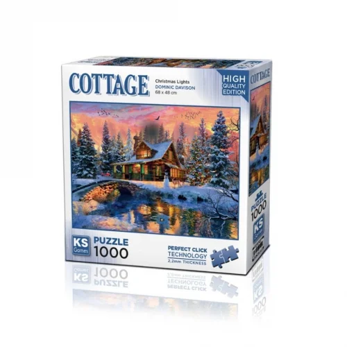 Mey İthalat® 20720 Christmas Lights 1000 Parça Puzzle -KS Puzzle