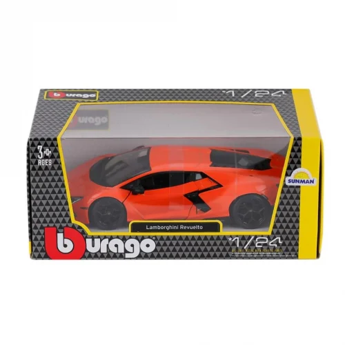 Mey İthalat® 21106 Burago Lamborghini Revuelto 1:24 Turuncu -