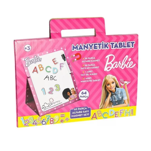 Mey İthalat® 2229 BARBİE MAGNETLİ SET 62 PARÇA