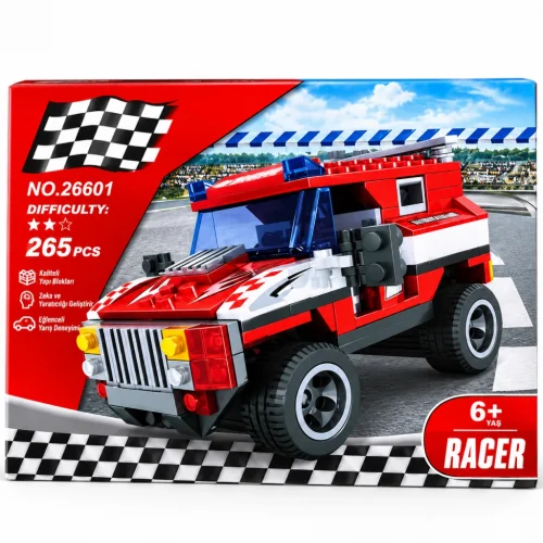 Mey İthalat® 26601 RACING SETİ 263 PARÇA MİNİ