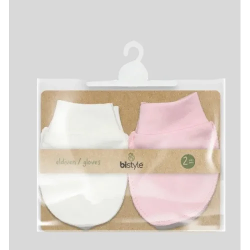 Mey İthalat®   2Li Penye Eldiven Basıc 90108 Pembe