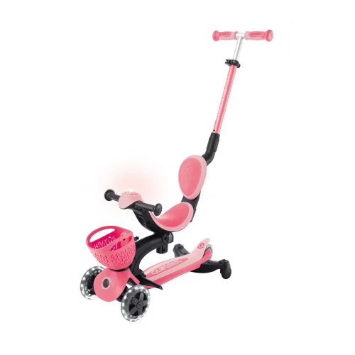 Mey İthalat® 360 Scooter (Işıklı) Koyu Pastel Pembe